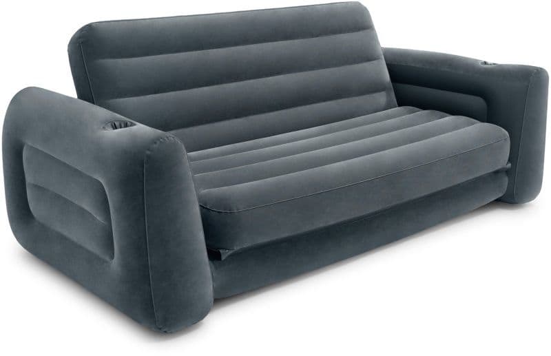 Intex Φουσκωτός Καναπές-Κρεβάτι Pull-Out 203x234x66cm (66552NP)