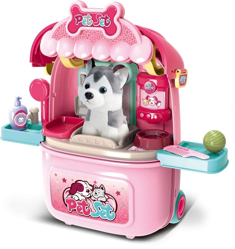 BW Happy Pet Βαλιτσάκι Trolley Playset (980A-3)