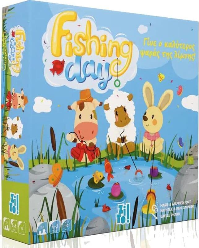 Επιτραπέζιο ZITO! Fishing Day: Γίνε Ο Καλύτερος Ψαράς Της Λίμνης (24184)