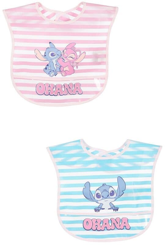 Sun City Κ26 Lilo & Stitch Σετ 2 Σαλιάρες Eva (EZ09020)