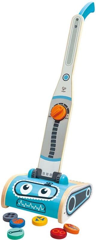 Hape Ξύλινη Ηλεκτρική Σκούπα (E3056A)