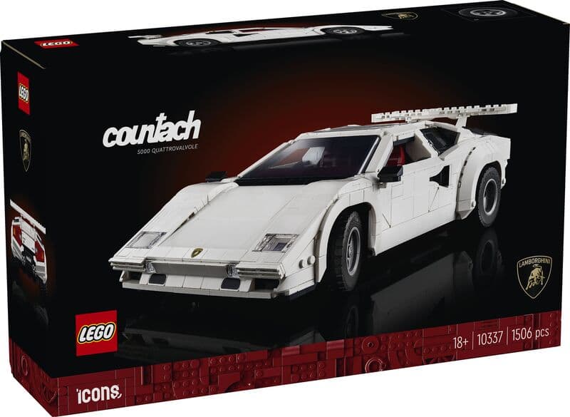 LEGO® Icons Lamborghini Countach 5000 Quattrovalvole (10337)