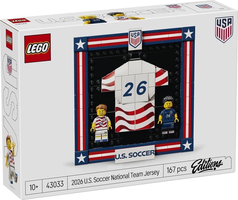 LEGO® Editions 2026 U.S. Soccer National Team Jersey (43033)