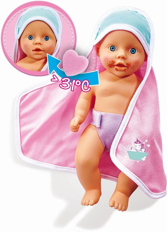 Simba New Born Baby Need To Bath Μωρό 30cm (105030006)