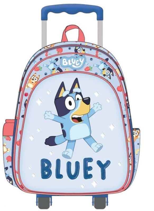 Bluey 26 Σακίδιο Νηπιαγωγείου Trolley Blue (260261)