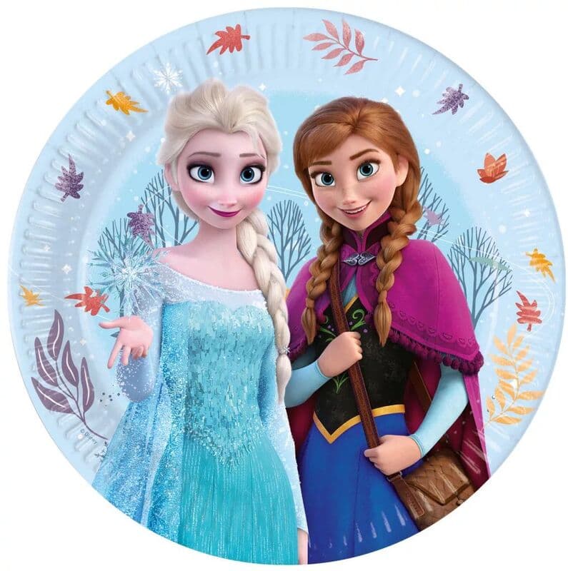 Πιάτα Μεγάλα Frozen Idyllic Wonder 23cm 8Τμχ (97268)