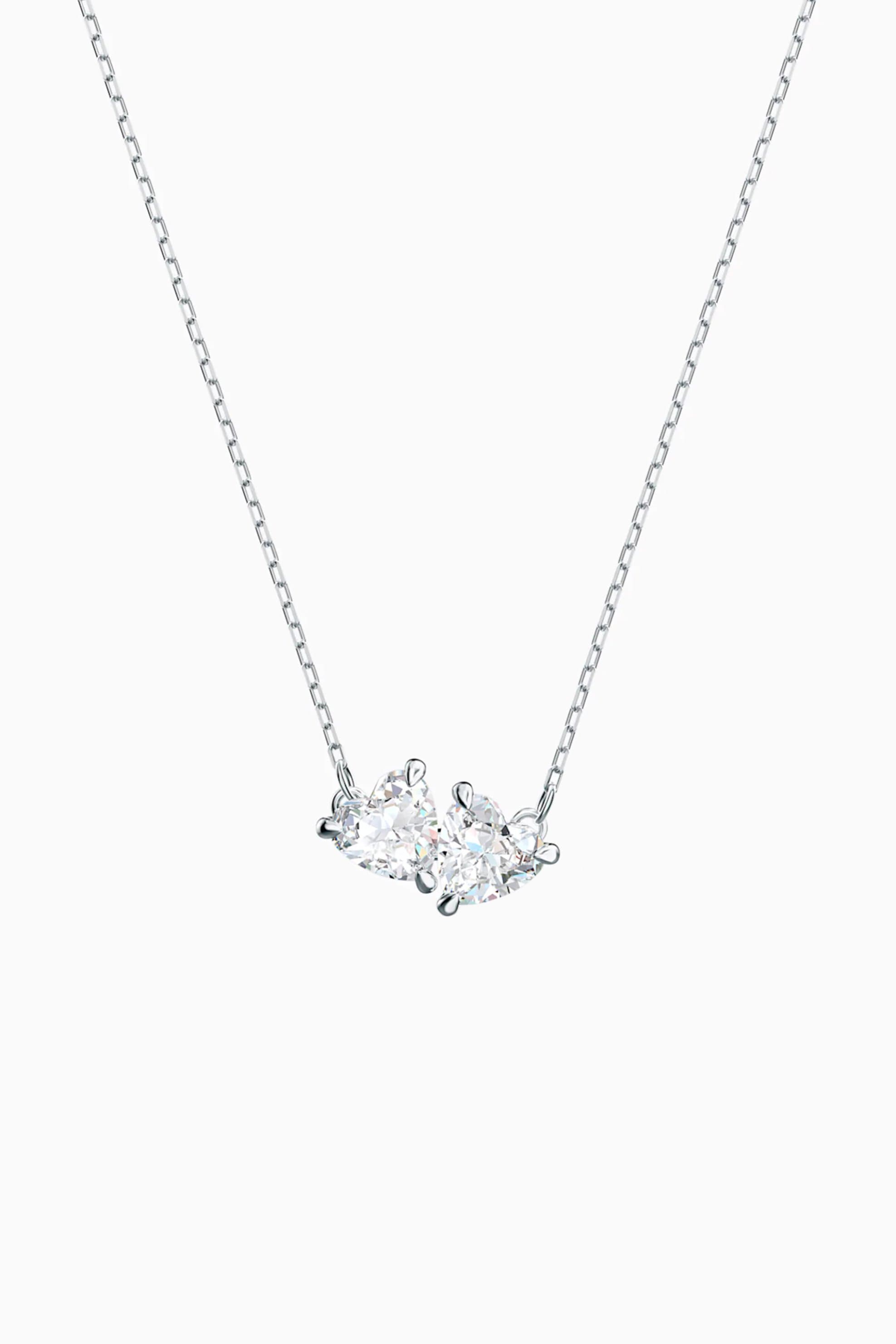 Swarovski Attract Soul Necklace, White, Rhodium plated - 5517117