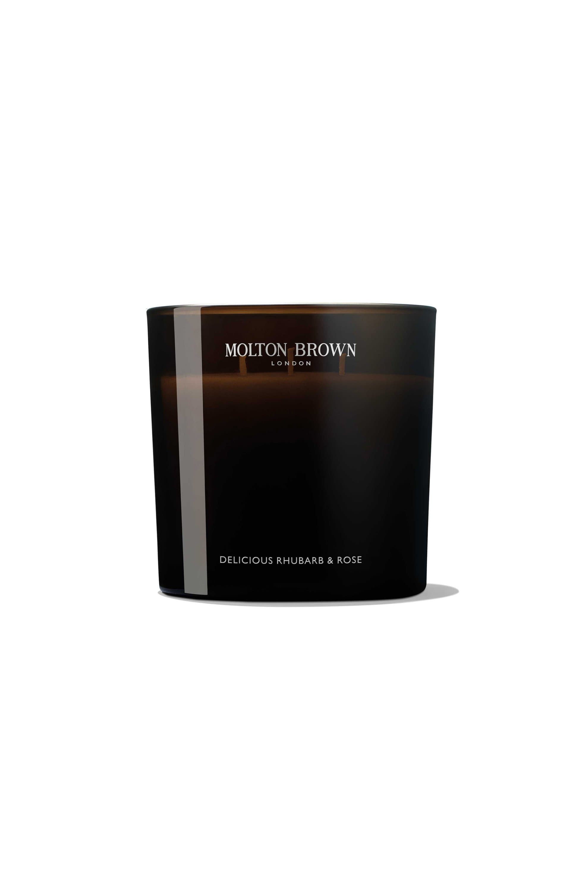 Molton Brown Delicious Rhubarb & Rose Luxury Candle 600 gr - 5110807