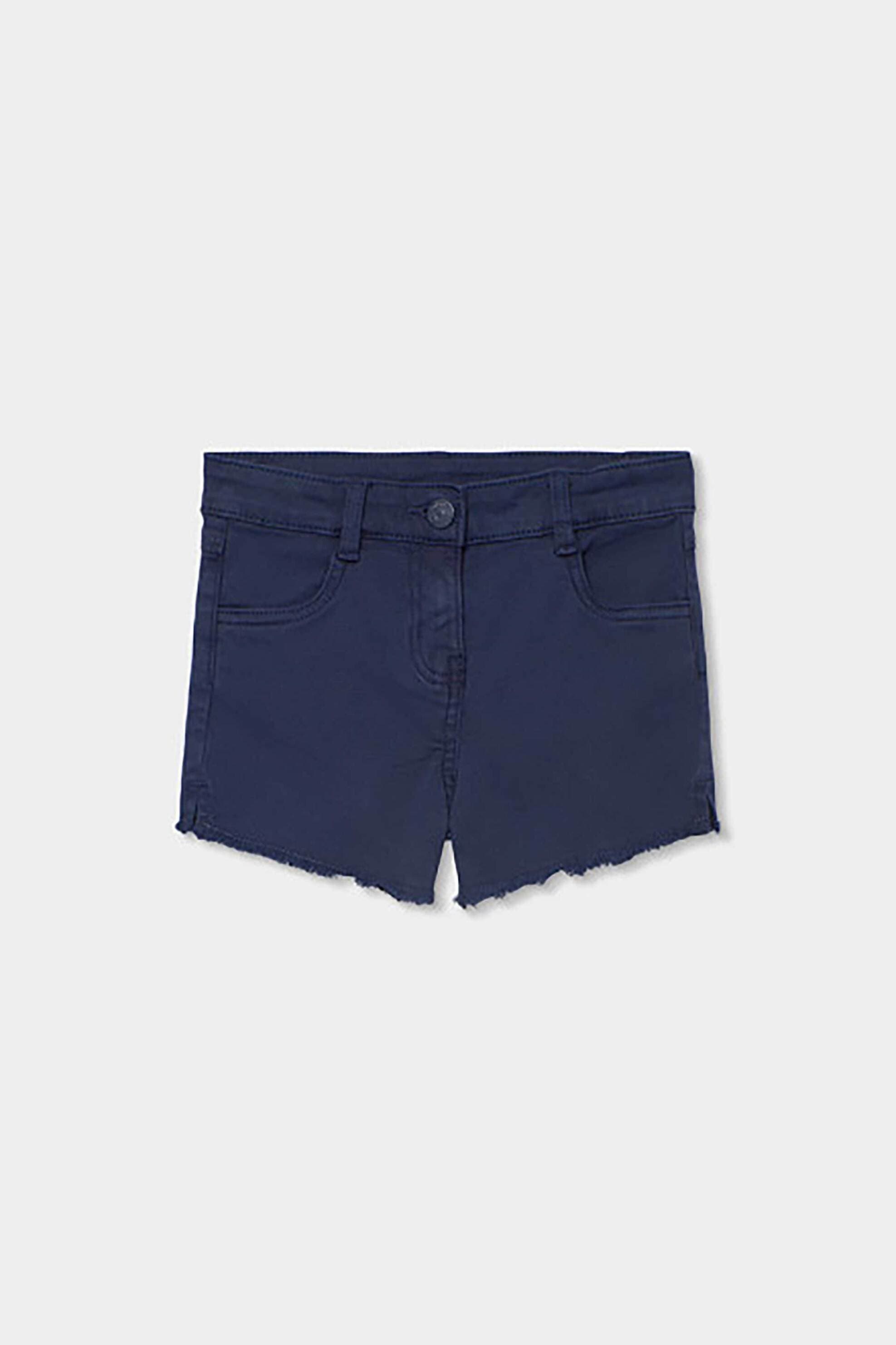 Boboli παιδικό denim σορτς μονόχρωμο - 493084 Μπλε Σκούρο
