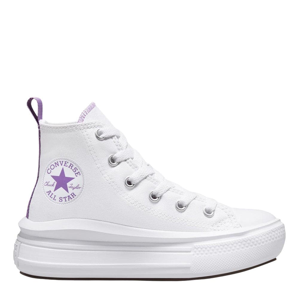 CONVERSE Chuck Taylor All Star Move Color Pop Platform Πάνινο 36-40 - Λευκό