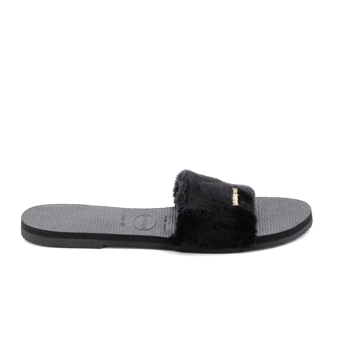 Γυναικεία Παντόφλα Havaianas You Malta Cozy Χρώματος Μαύρο SMU0025.0090