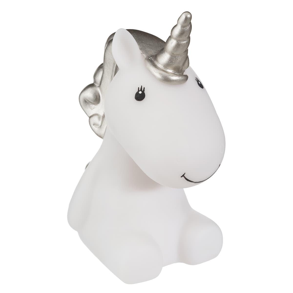 Παιδικό Φωτάκι Νυκτός LED A-S Unicorn 158505 Silver