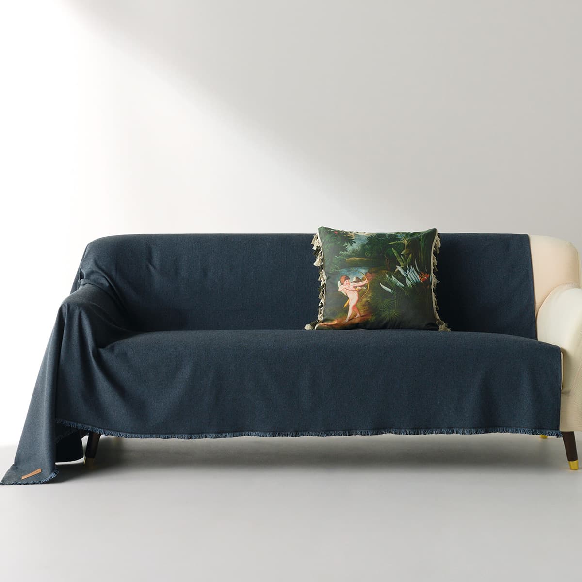 Ριχτάρι Καναπέ Τριθέσιου (180x280) Kentia Loft Everan 01 Blue