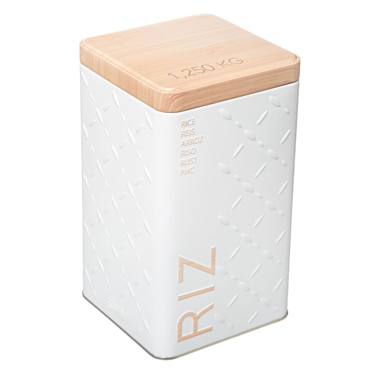 Δοχείο Για Ρύζι 1.25kg (Φ10.5x18.5) F-V Embossed 3D 169296