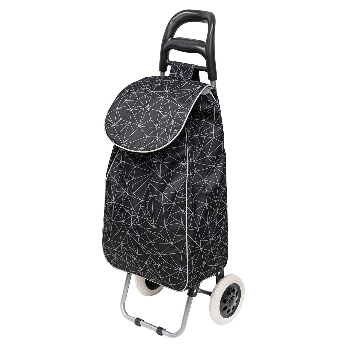 Καροτσάκι Για Ψώνια Homely Lux Black 04-3364