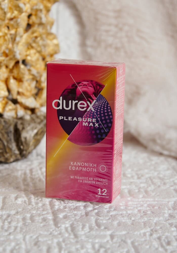 DUREX PLEASUREMAX(12 Προφυλακτικά) - Διάφανο