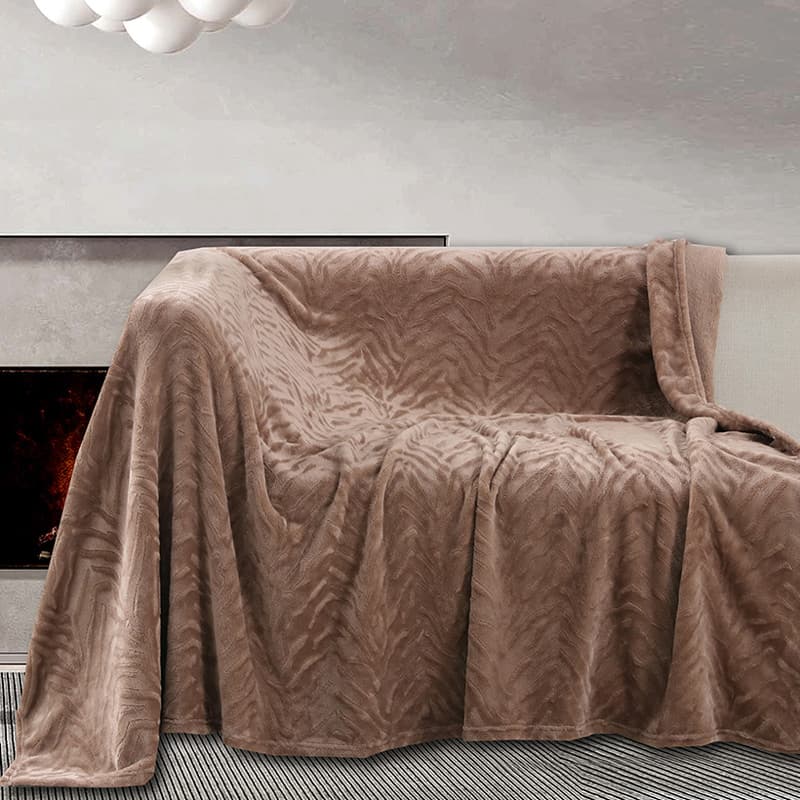 Ριχτάρι Διθέσιου Καναπέ 170x250 Melinen Darby Mocha 170x250