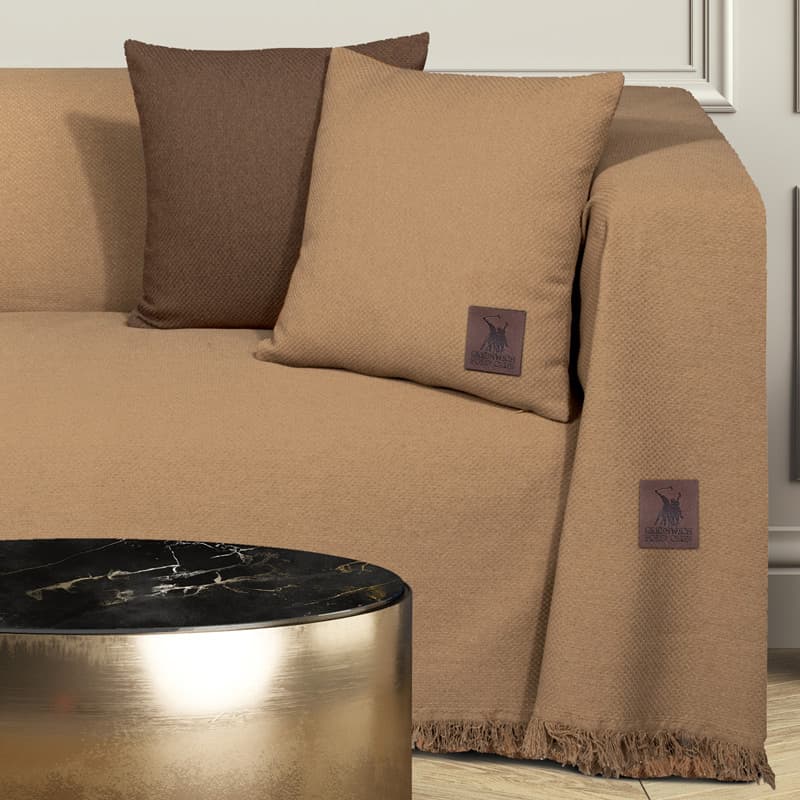 Ριχτάρι Διθέσιου Καναπέ 180x250 Greenwich Polo Essential 3911 Ochre 180x250