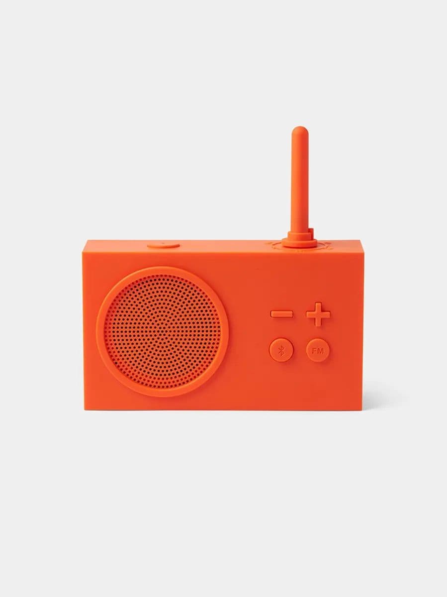 Ραδιόφωνο FM & 3W Ηχείο Bluetooth® TYKHO - Πορτοκαλί