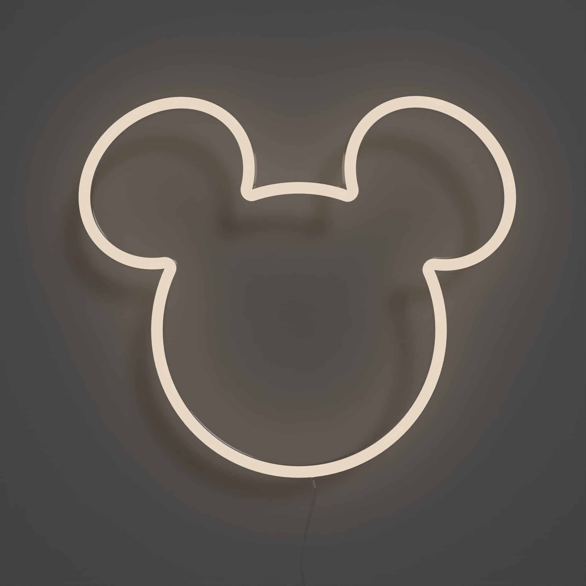 Επιτοίχιο Φωτιστικό Neon LED 22.8 x 20 cm - Disney Mickey Ears