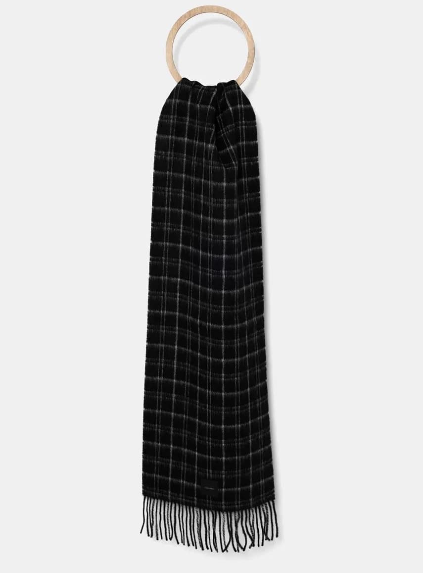 Ανδρικό Μάλλινο Κασκόλ Calvin Klein K50K512529 BEH Μαύρο