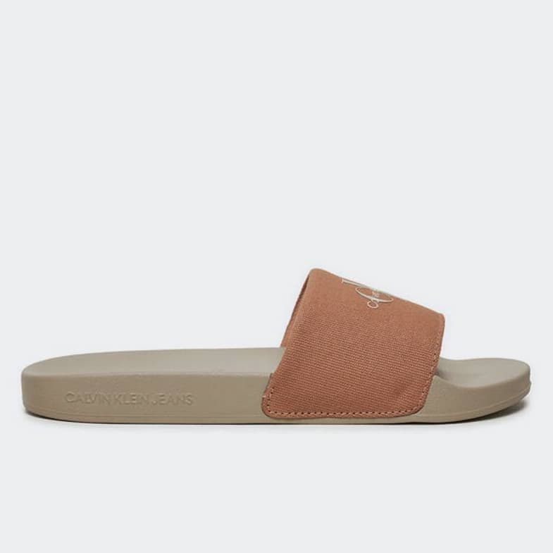 Γυναικείες Σαγιονάρες Calvin Klein YW0YW01835 TCP Dusty Coral