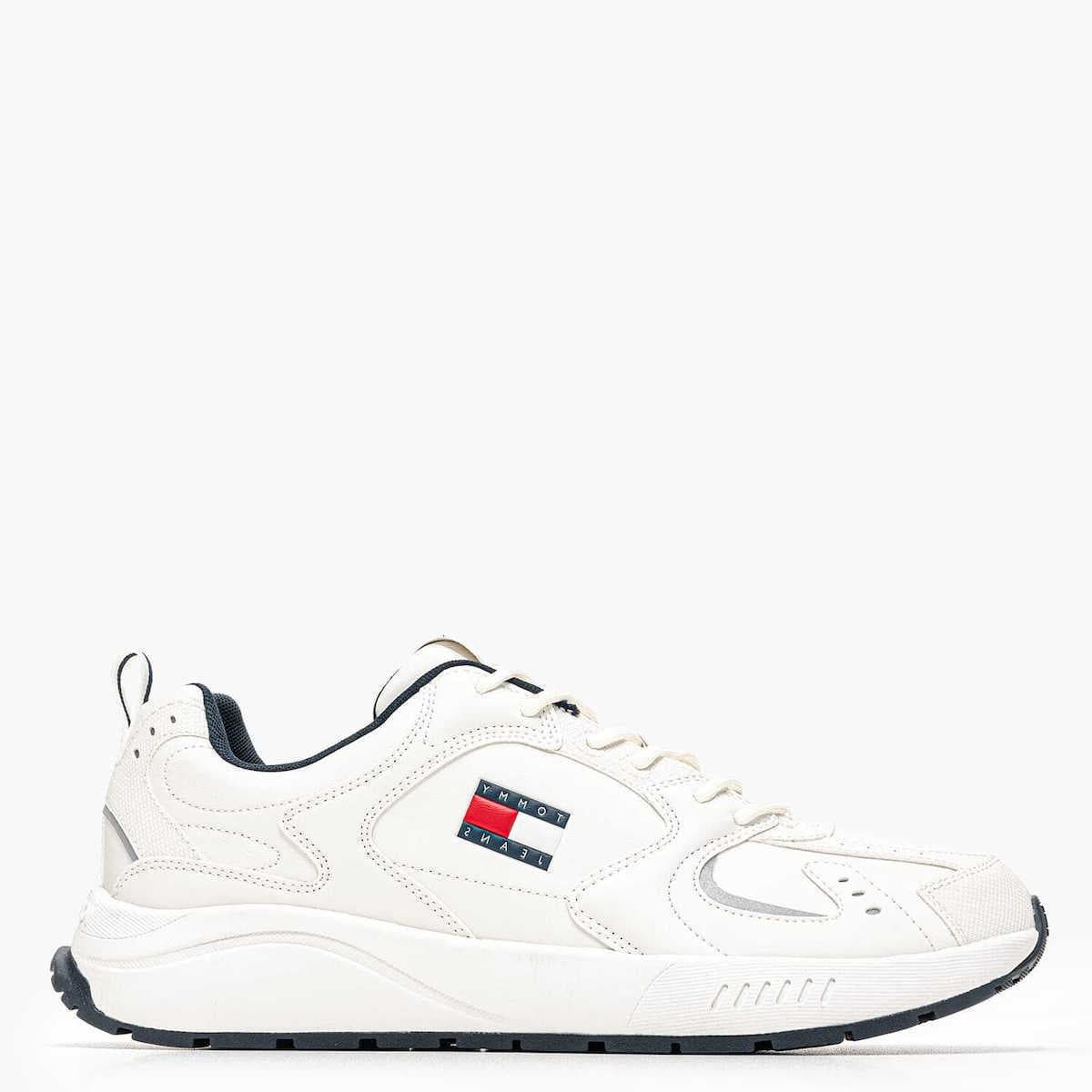 Ανδρικά Sneakers Tommy Hilfiger EM0EM01621-YBL Λευκά
