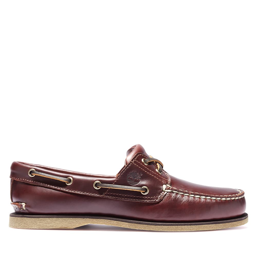 Ανδρικά Δερμάτινα Μοκασίνια Timberland Classic Boat TB025077214 Brown