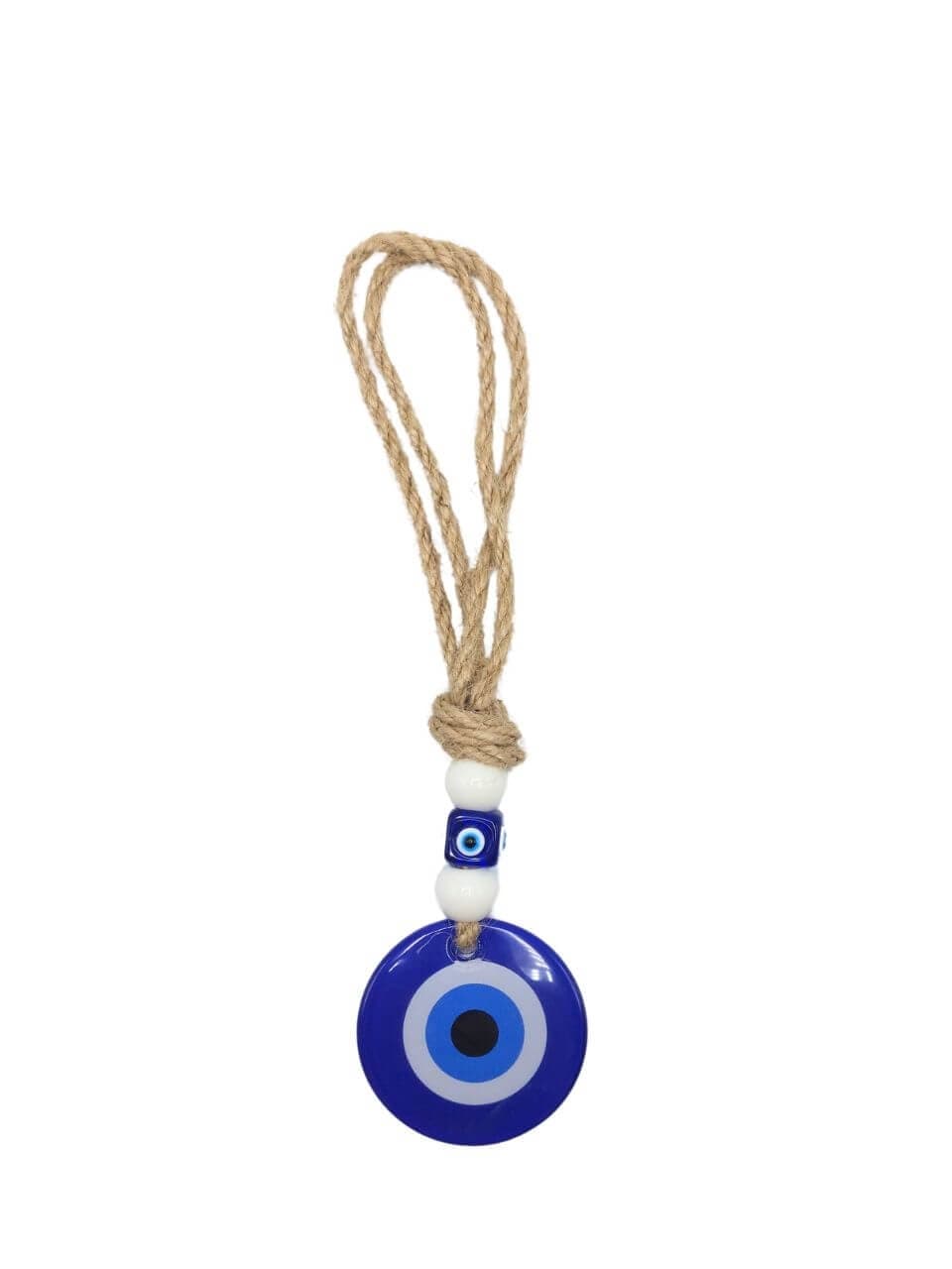Κρεμαστό Μπλε Μάτι από γυαλί 5*8cm>
