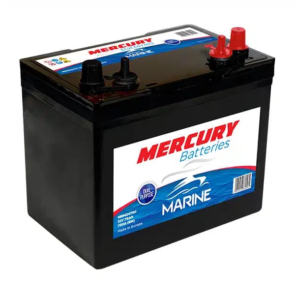 Μπαταρία Marine 12V 75Ah Κλειστού Τύπου Dual