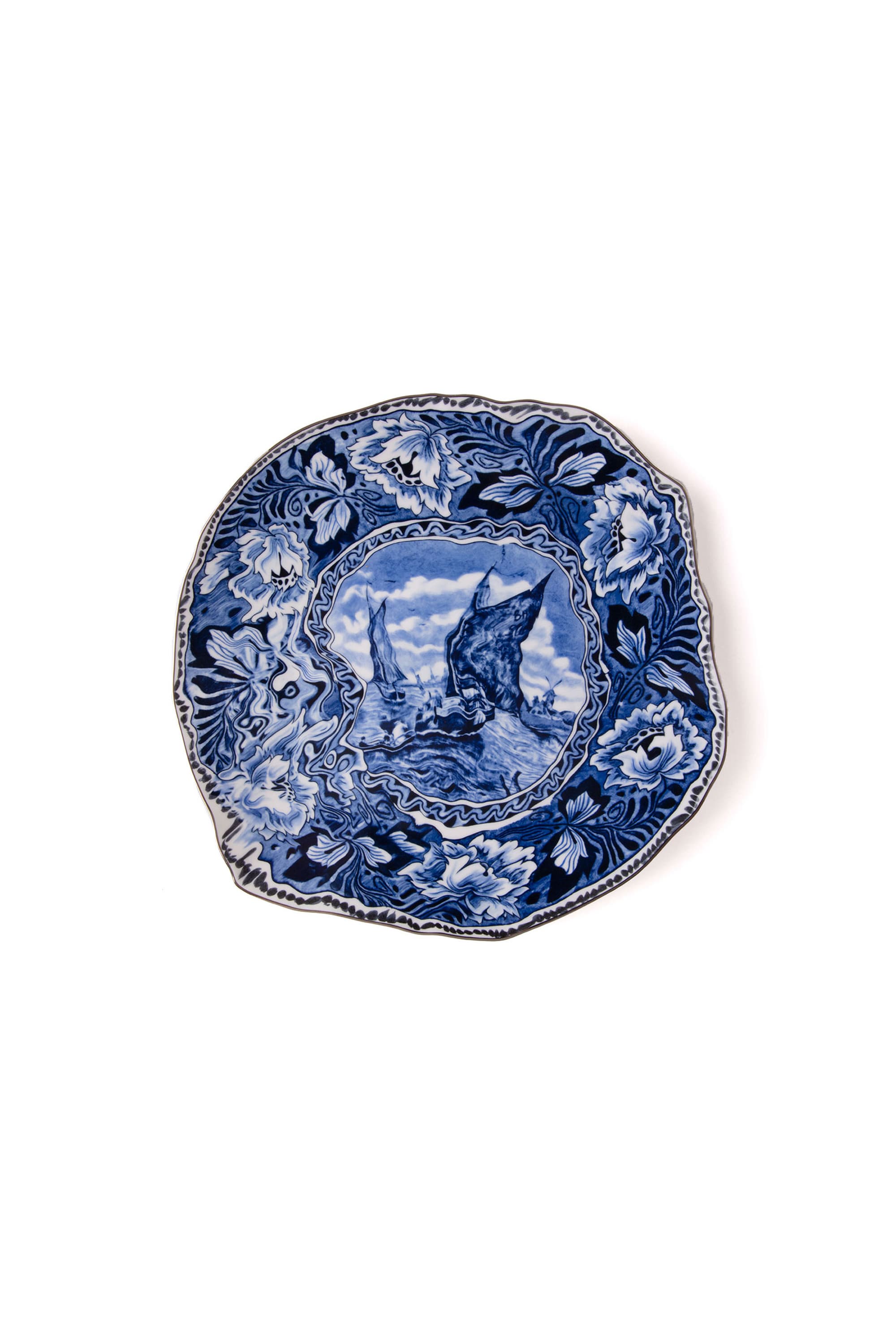 Diesel - Porcelain dinner plate - Plates - Unisex - Multicolor