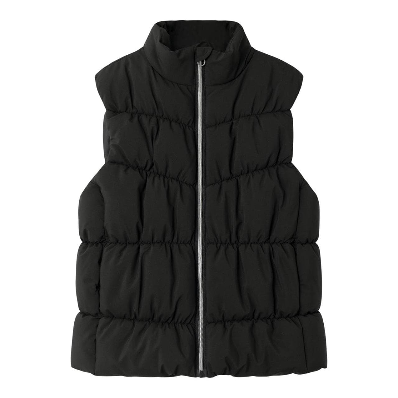 Μπουφάν αμάνικο κορίτσι name it-13231763-Black