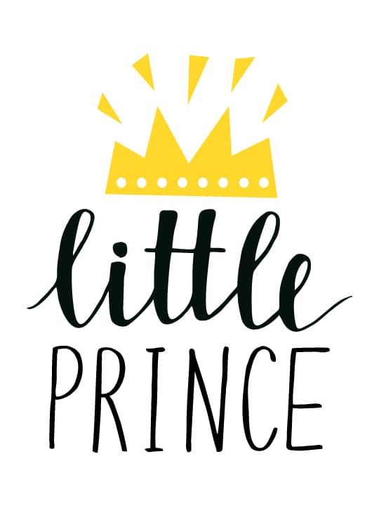 Αυτοκόλλητο τοίχου 'Little Prince'