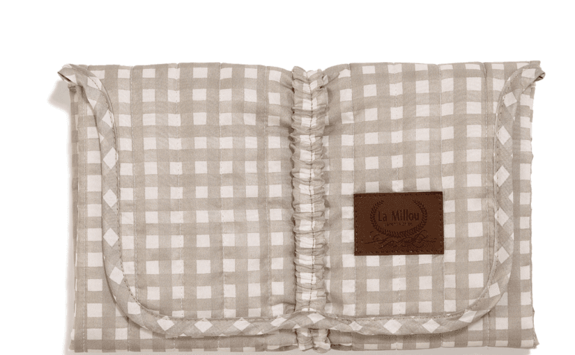 Mollet Ortalion Αλλαξιέρα Beige Vichy
