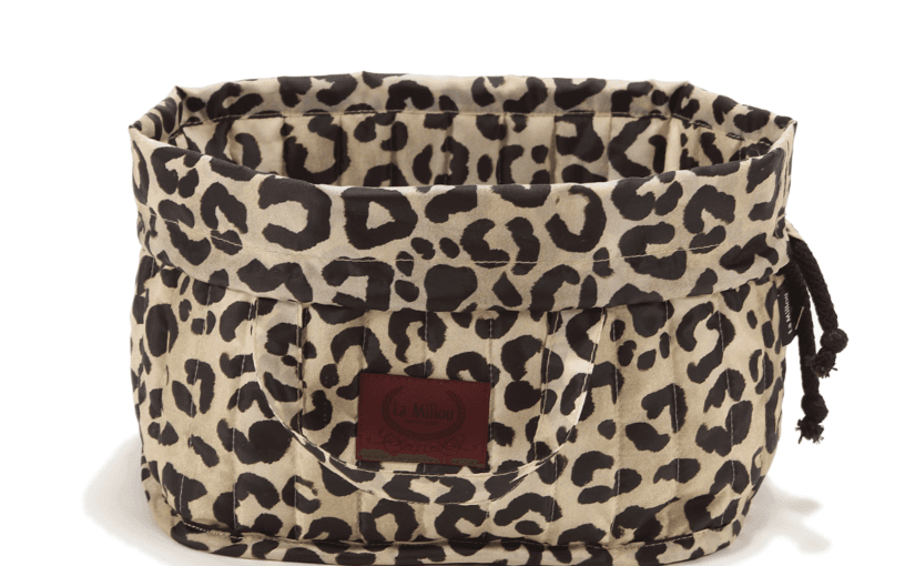 Mollet Ortalion Καλάθι οργάνωσης για πάνες – Leopard Cream
