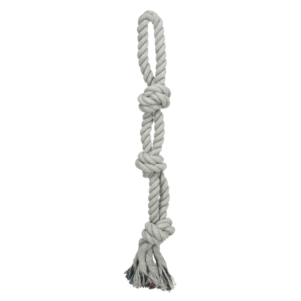 Trixie Play Rope με Θηλιά Πολύχρωμο Παιχνίδι Σκύλων - 3 Τεμάχια σε Πακέτο Προσφοράς