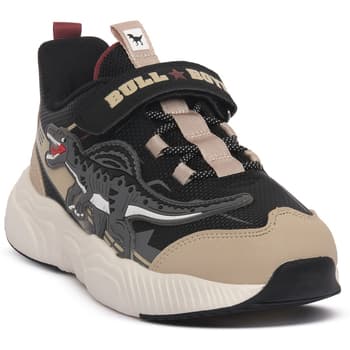 Xαμηλά Sneakers Bull Boys BEIGE NERO SPINOSAURO