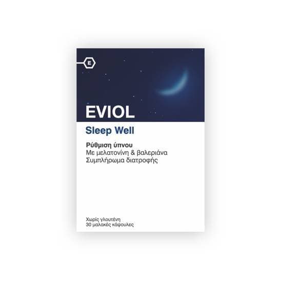EVIOL Sleep Well 30 Κάψουλες