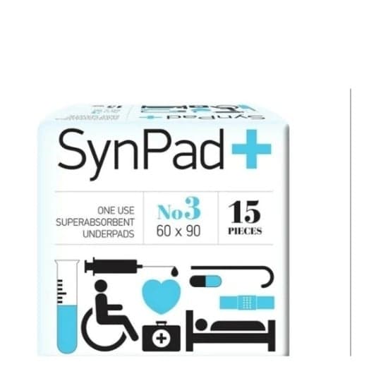 SYNPAD Υποσέντονα 60x90cm No 3 15 Tεμάχια