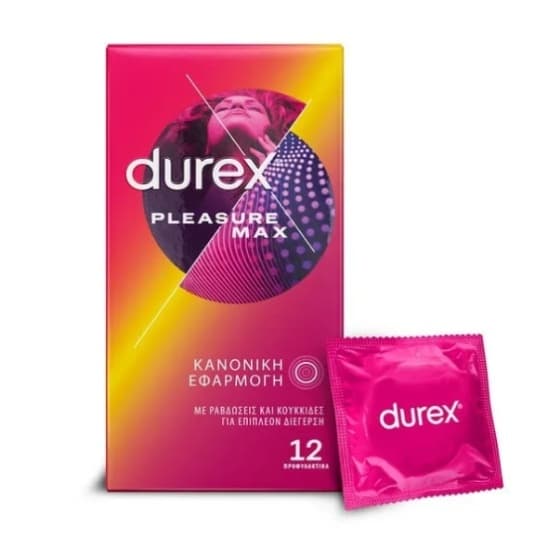 DUREX Pleasuremax 12 Τεμάχια