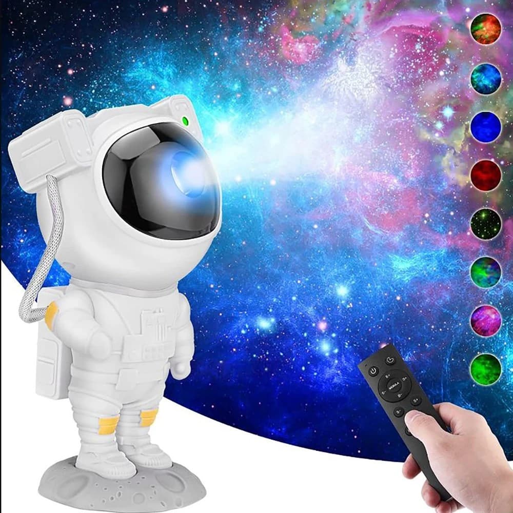 Παιδικό Φωτιστικό Projector Αστροναύτης