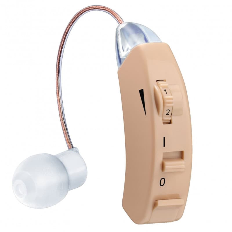 Ακουστικό Beurer HA 50, 128 dB, Πίσω από το αυτί, Συμπεριλαμβάνονται μπαταρίες, Μπεζ