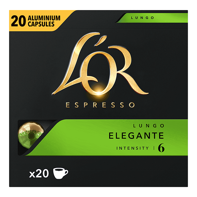 Lungo Elegante - 20 Coffee Capsules