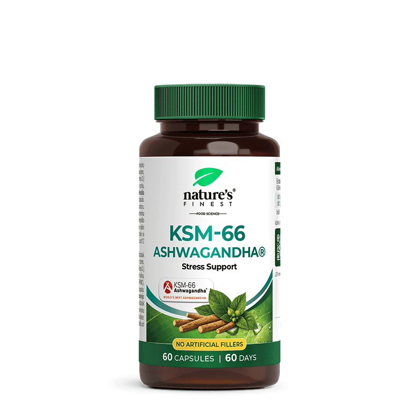 Nature's Finest KSM-66 Ashwagandha | υποστήριξη στρες, ύπνου και γνωστικών λειτουργιών | εκχύλισμα