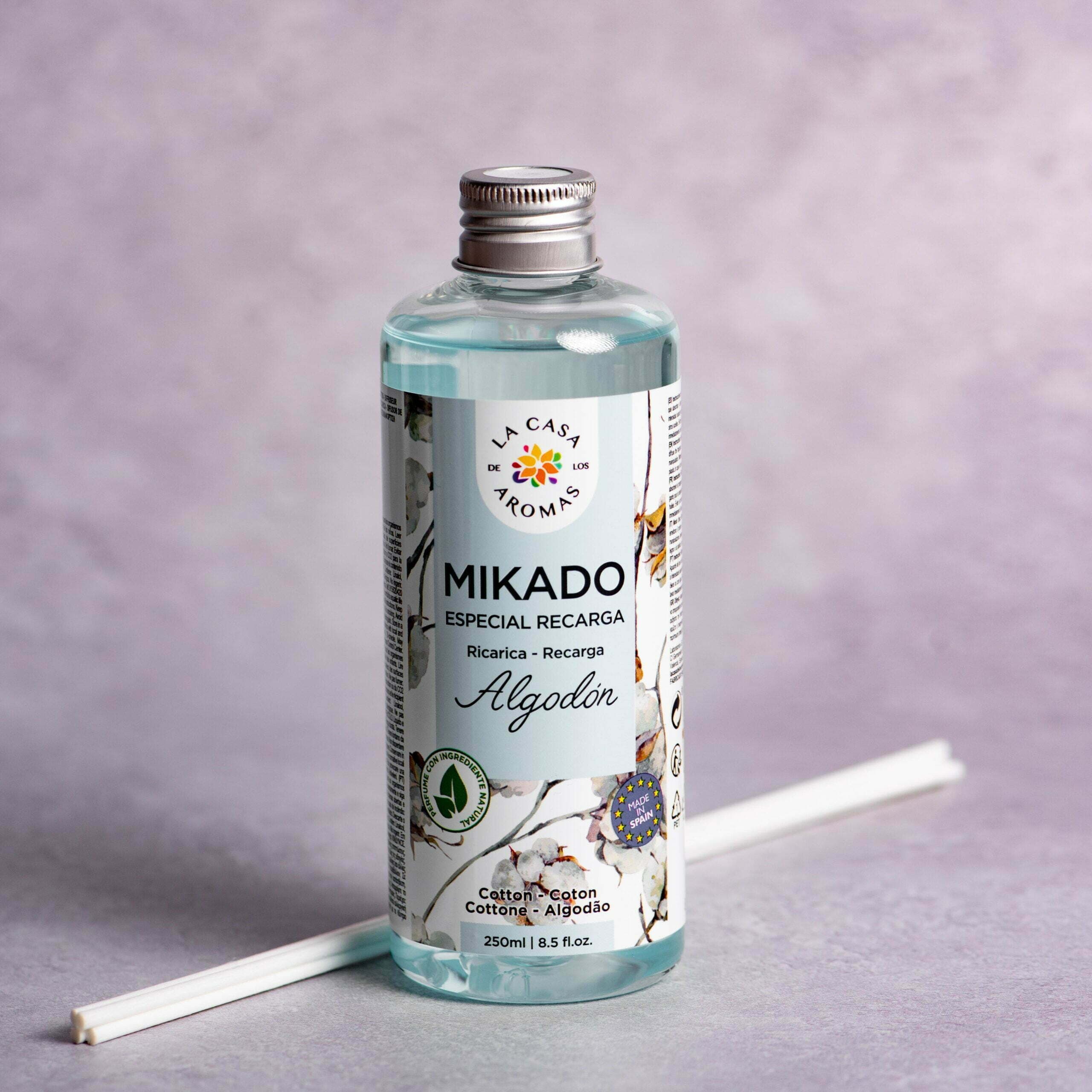 Αρωματικό Χώρου 250ml Με Στικς La Casa De Los Aromas 049126 Βαμβάκι