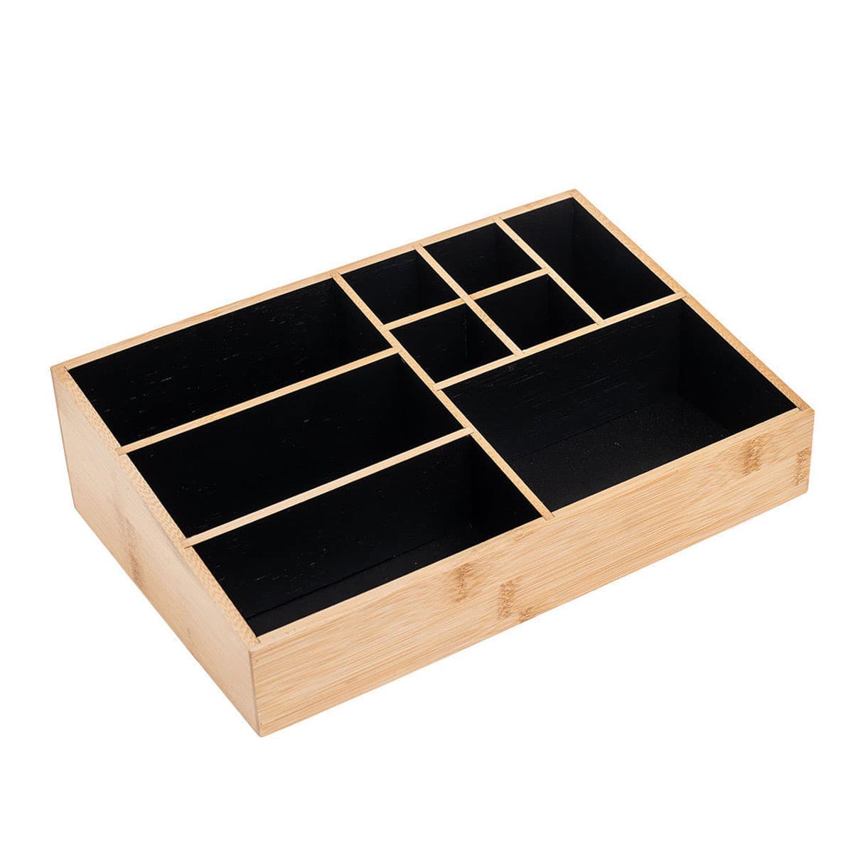 Θήκη Οργάνωσης Καλλυντικών 9 Θέσεων Estia Bamboo Essentials 02-13127