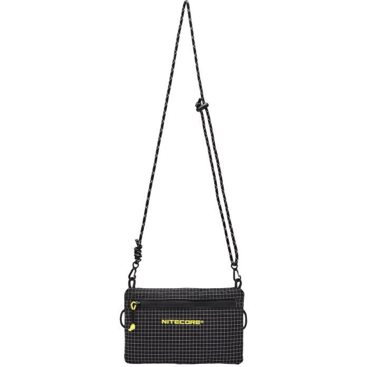 Ανδρικό Τσαντάκι Nitecore NPP01 Mini Outdoor Sacoche Bag Στήθους / Χιαστί Crossbody 0.5L - Black (6952506496969)