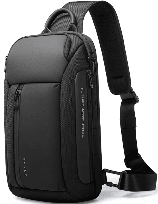 Bange 7566 - Ανδρικό Τσαντάκι Ώμου / Χιαστί Crossbody - 7.8L - Black