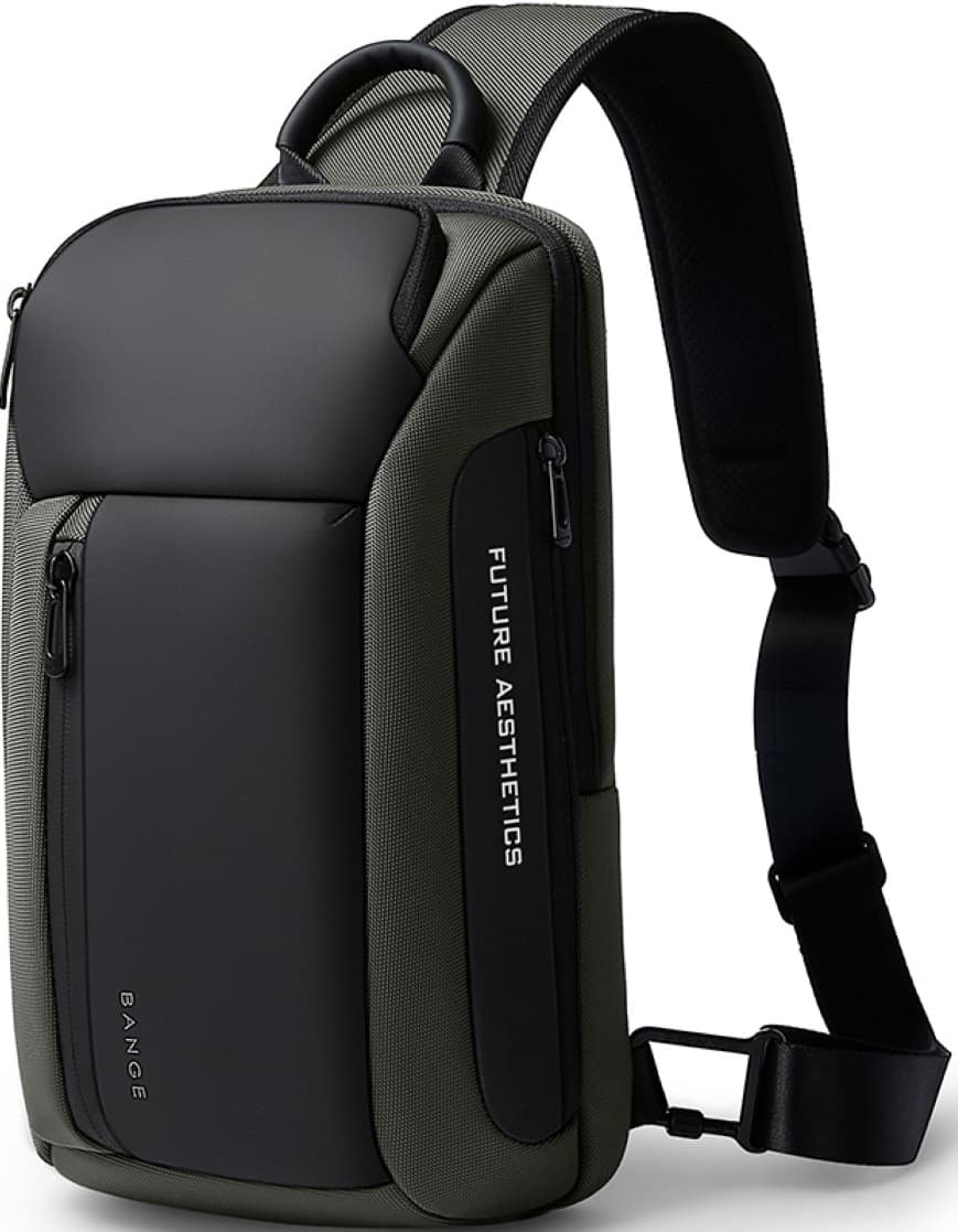 Bange 7566 - Ανδρικό Τσαντάκι Ώμου / Χιαστί Crossbody - 7.8L - Green