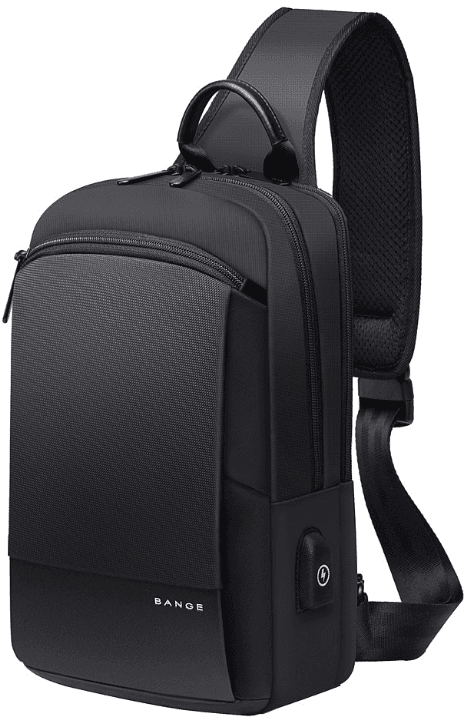 Bange 77112 - Ανδρικό Τσαντάκι Ώμου / Χιαστί Crossbody - 7.4L - Black